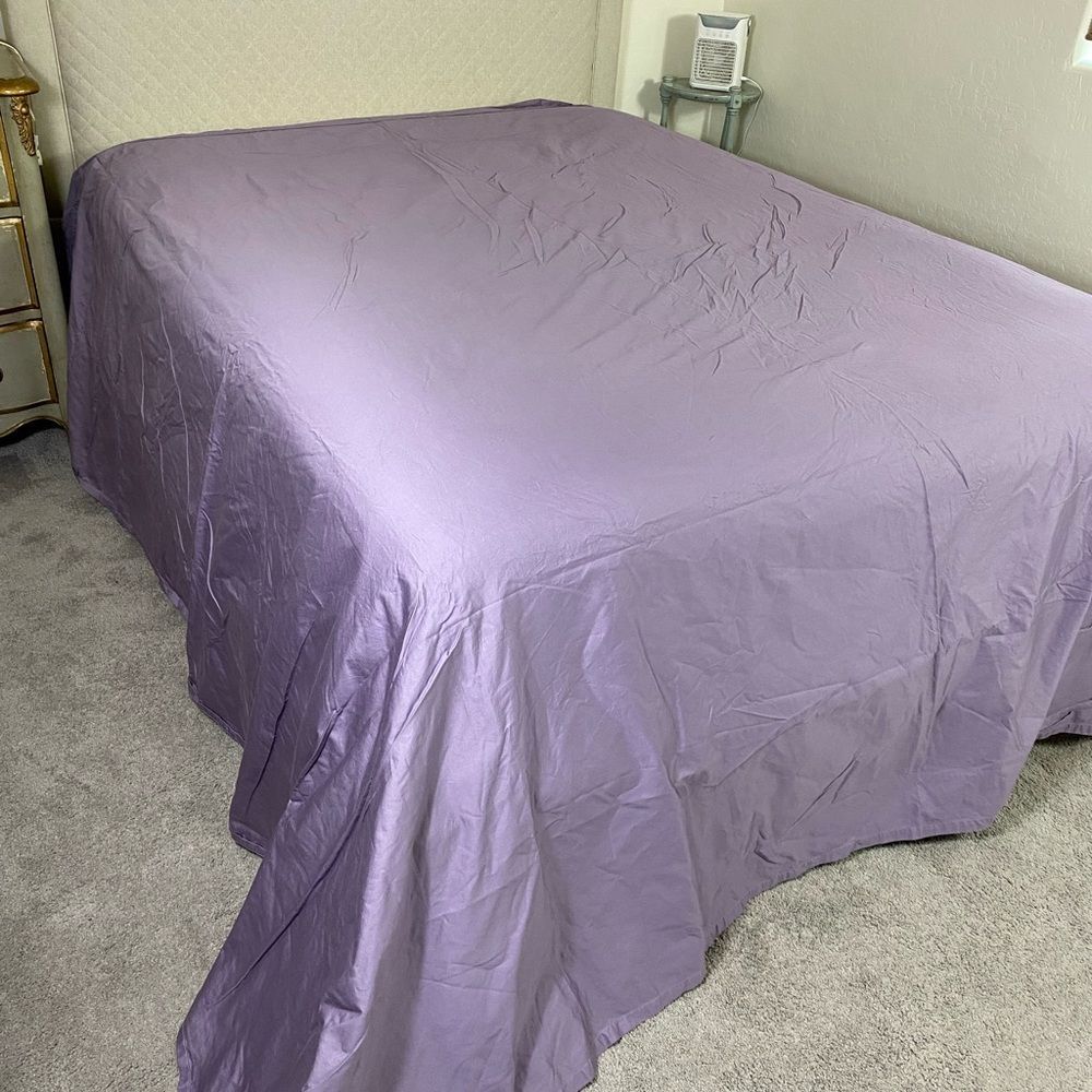 Better Homes Sheet set King Flat / Fitted purple luxury (2) pieces